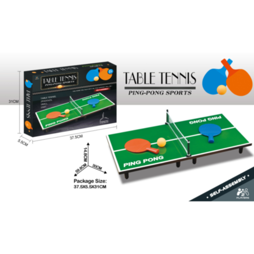 Set Mini Masă de Ping-Pong pentru Copii - Sport și Distracție