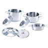 Set de Bucătărie pentru Copii | 16 Piese din Oțel Inoxidabil și Accesorii