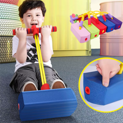 Jucărie Saltăreață Pogo Stick din Spumă cu Sunete Amuzante (culoare aleatorie) | image