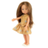 Păpușă Eva cu Rochie Galbenă și Păr Lung – 33 cm