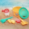 Set de Jucării pentru Nisip cu Găletușă, Ustensile și Forme (culoare aleatorie)