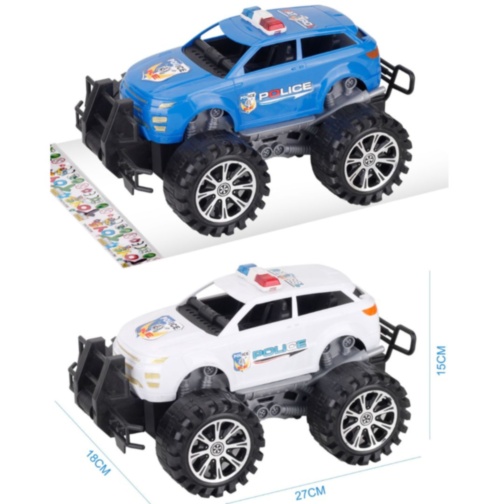 Mașină poliție monster truck pentru copii off-road (culoare aleatorie)