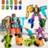 Robot Transformabil Cifre 5-9 pentru Copii