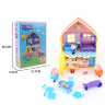 Căsuța Purcelușei Peppa cu 4 Figurine și Mobilier