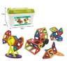 Set de Construcție Magnetic 84 Piese  