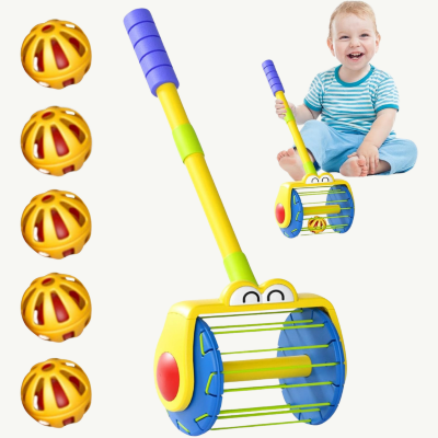 Aspirator de Jucărie Interactiv pentru Copii cu Bile Colorate | image