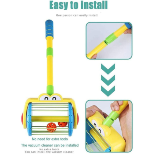 Aspirator de Jucărie Interactiv pentru Copii cu Bile Colorate