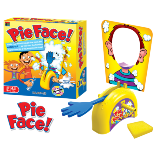Joc Interactiv Pie Face! | Distracție Amuzantă pentru Familie și Prieteni