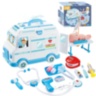 Ambulanță de jucărie cu trusă medicală pentru copii