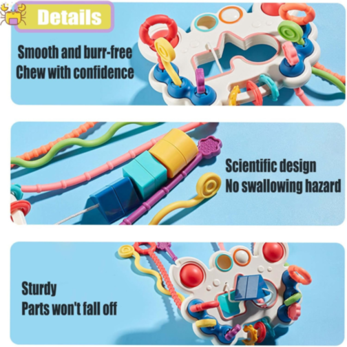 Jucărie Interactivă Multisenzorială - Trage și Apasă