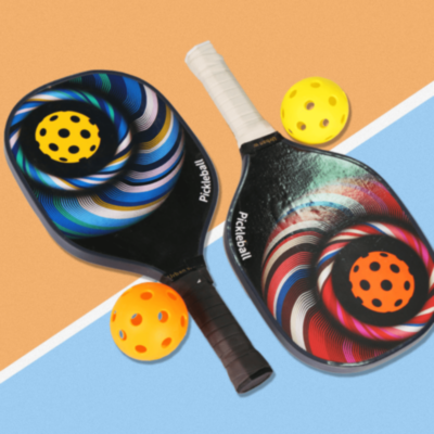 Set 2 Rachete Pickleball + 2 Mingi – Design Modern, Ideal pentru Toți Începătorii | image
