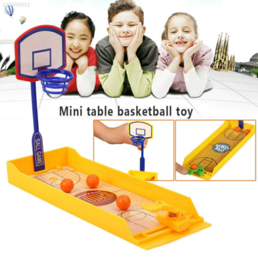 Joc de Masă Mini Baschet, Îndemânare și Distracție pentru Copii