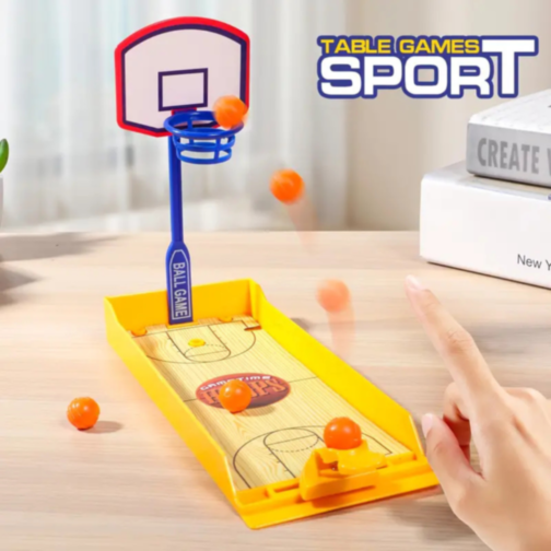 Joc de Masă Mini Baschet, Îndemânare și Distracție pentru Copii