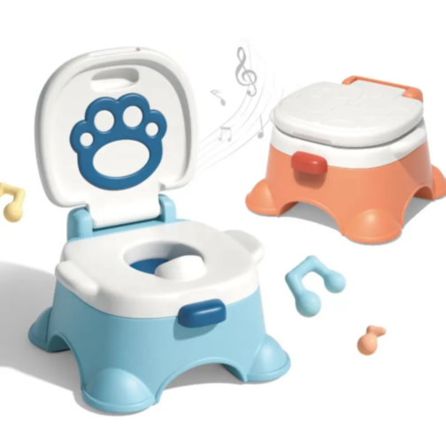 Oliță pentru Copii cu Muzică și Design Ergonomic, Multifuncțională (culoare aleatorie)