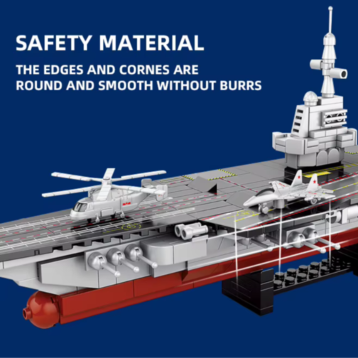 Portavion „Warship” – Set de Construcție cu 562 Piese 