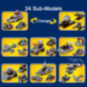 Portavion „Warship” – Set de Construcție cu 562 Piese 