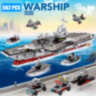 Portavion „Warship” – Set de Construcție cu 562 Piese 