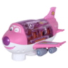 Avion Interactiv cu Lumină, Muzică și 3 Omuleți (albastru)