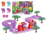 Tren Electric  My Little Poney  cu Sunete și Efecte Luminoase