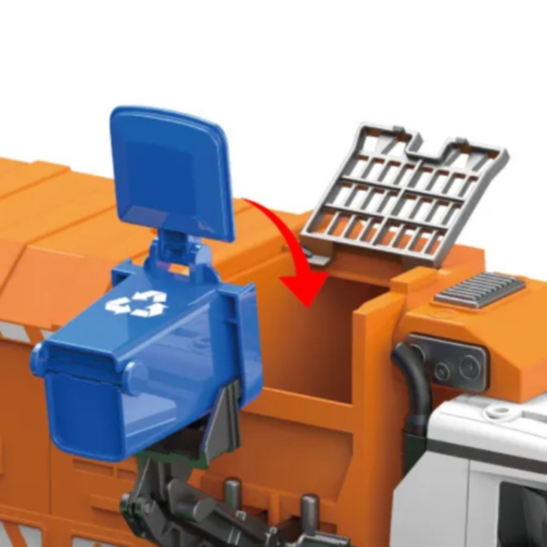 Camion de Salubrizare cu Lumină și Sunet – Asamblare și Funcții Interactive