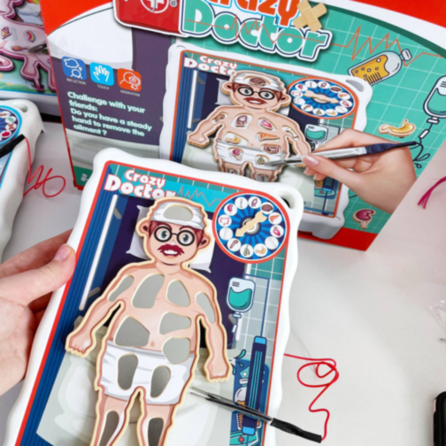 Doctorul Nebun cu Vibrații - Joc Interactiv de Îndemânare