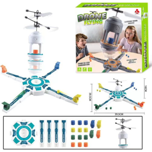 Dronă Zburătoare cu Platformă de Lansare și Mod Competitiv