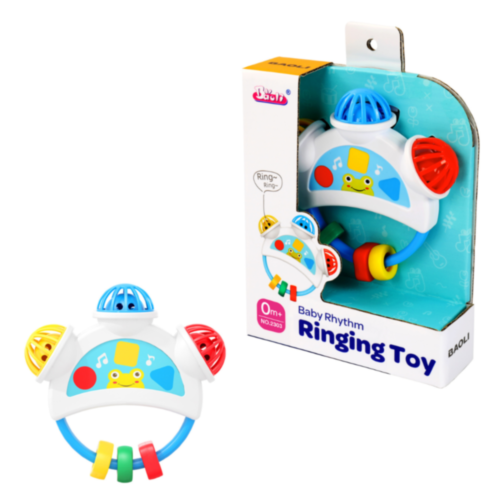 Zornăitoare Interactivă pentru Bebeluși – Dezvoltare Auditivă și Senzorială