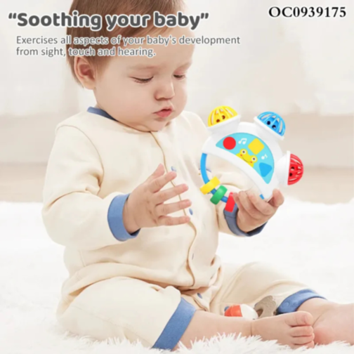 Zornăitoare Interactivă pentru Bebeluși – Dezvoltare Auditivă și Senzorială