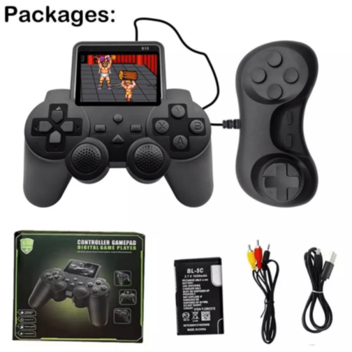 Consolă Retro S10 cu Ecran și 520 Jocuri