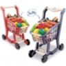 Cărucior de Cumpărături pentru Copii cu Accesorii Supermarket (roșu)