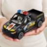 Mașină de poliție pickup cu inerție pentru copii