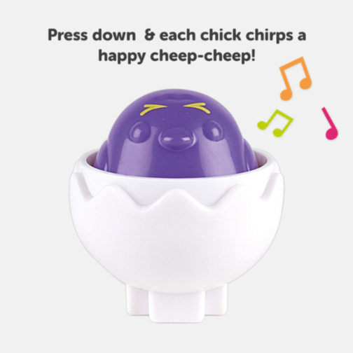 Set ouă educative cu expresii - 6 ouă colorate