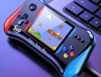 Consolă Portabilă Retro cu 500 Jocuri Clasice | SUP Game Box | image