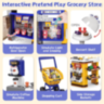 Supermarket Jucărie Interactiv cu Casă și Cărucior