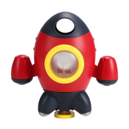 Jucărie de Baie Rachetă cu Jet de Apă (culoare aleatorie)