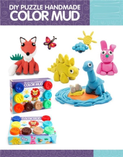 Set Plastilină cu 8 Culori