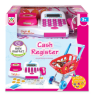 Set de joacă supermarket cu casă de marcat, coș și accesorii