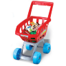 Set de joacă supermarket cu casă de marcat, coș și accesorii