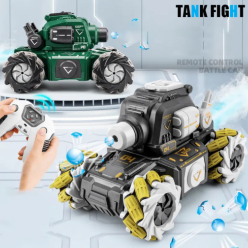 Tanc de Jucărie Telecomandat cu Drift și Lansator de Bile Orbeez 2.4 GHz