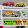 Camion transportor cu inerție și șase vehicule incluse