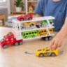 Camion transportor cu inerție și șase vehicule incluse