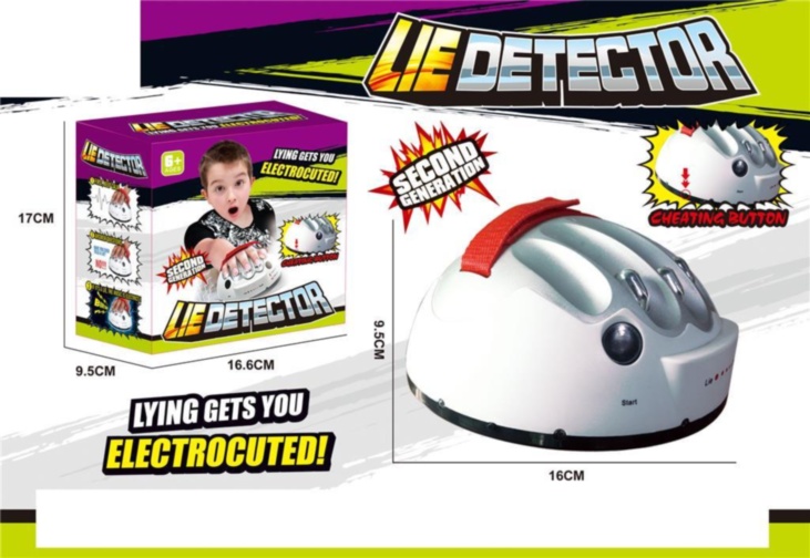 Detector de Minciuni, Adevărat sau Fals, cu Șocuri Electrice, Vibrații și Sunete