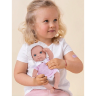Păpușă Bebeluș Interactivă cu Ochii Albaștri și Hăinuțe Delicate
