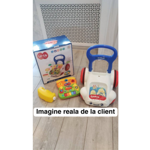 Antepremergător interactiv cu panou detașabil și activități educative