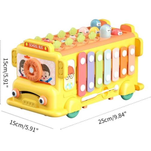 Autobuz Interactiv cu Jocuri Educative pentru Copii – Dezvoltare Cognitivă și Distracție