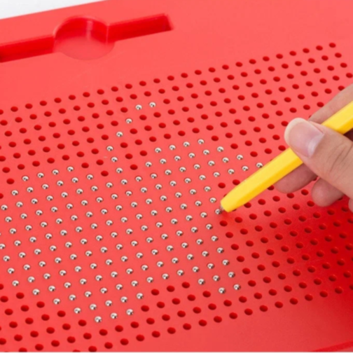 Tableta Magnetică cu Bile de Desen pentru Copii (culoare aleatorie)