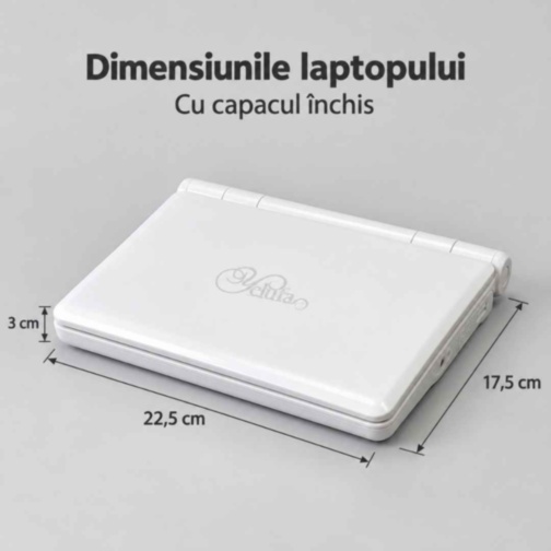 Laptop educativ bilingv pentru copii cu 40 de activități