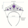 Coroniță de Prințesă cu Pietre Strălucitoare (culoare aleatorie)