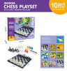 Joc Magnetic Combinat 10 în 1, Dame, Șah, Ludo, Table ș.a.