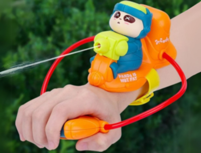 Pistol de Apă pe Încheietură cu Panda pe Scuter (model aleatoriu) | image